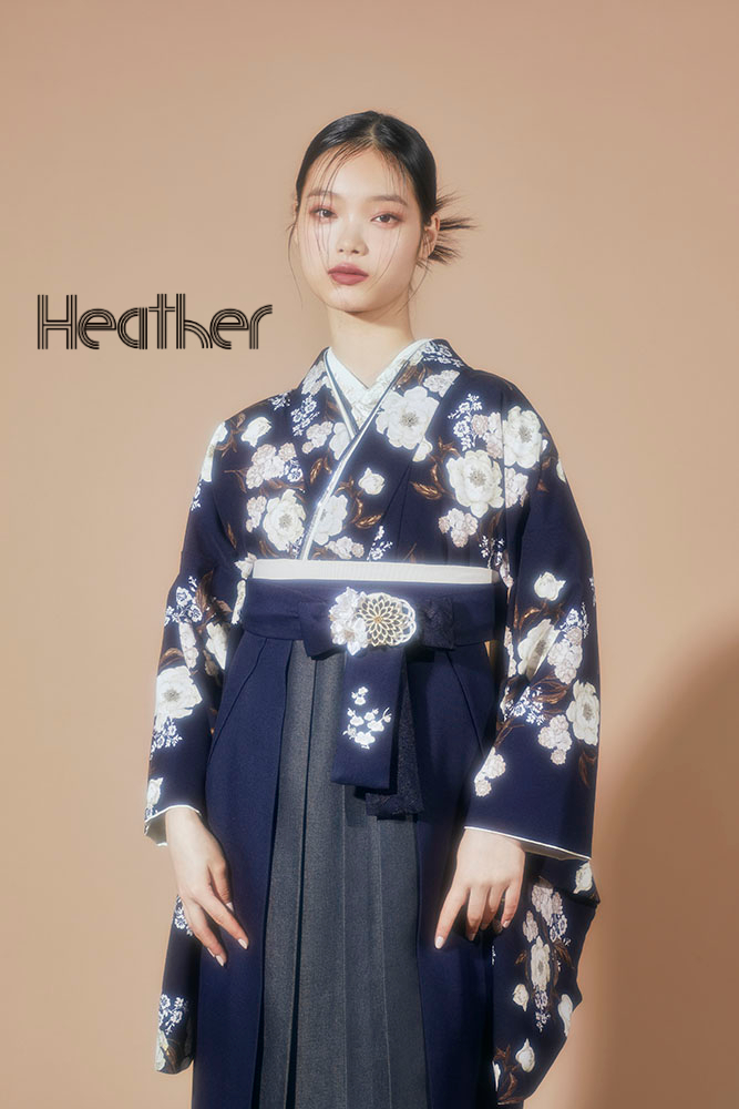 卒業式袴】Heather 卒業袴セット HN42｜ふりそでKINAKO オンラインストア