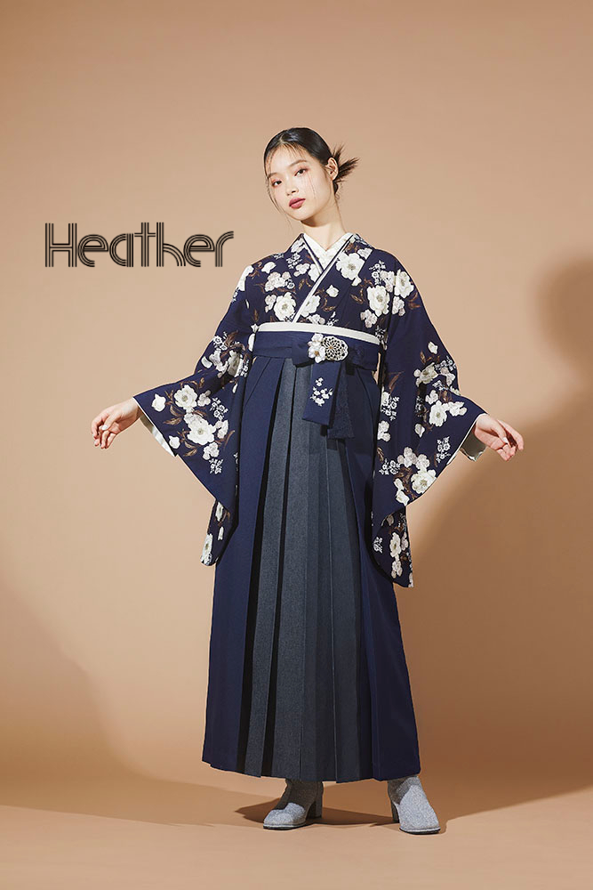 卒業式袴】Heather 卒業袴セット HN42｜ふりそでKINAKO オンラインストア